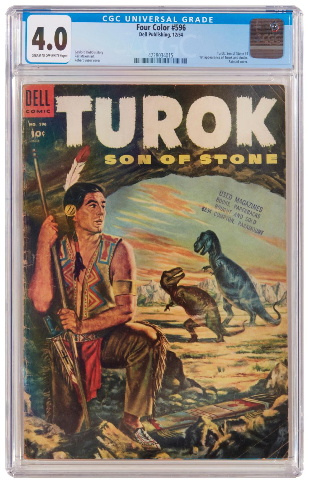 FOUR COLOR #596 (DELL PUBLISHING,