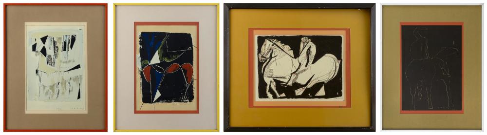 FOUR COLOR LITHOGRAPHS AFTER MARINO
