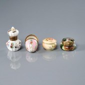 FOUR COLOURFUL VANITY ACCESSOR