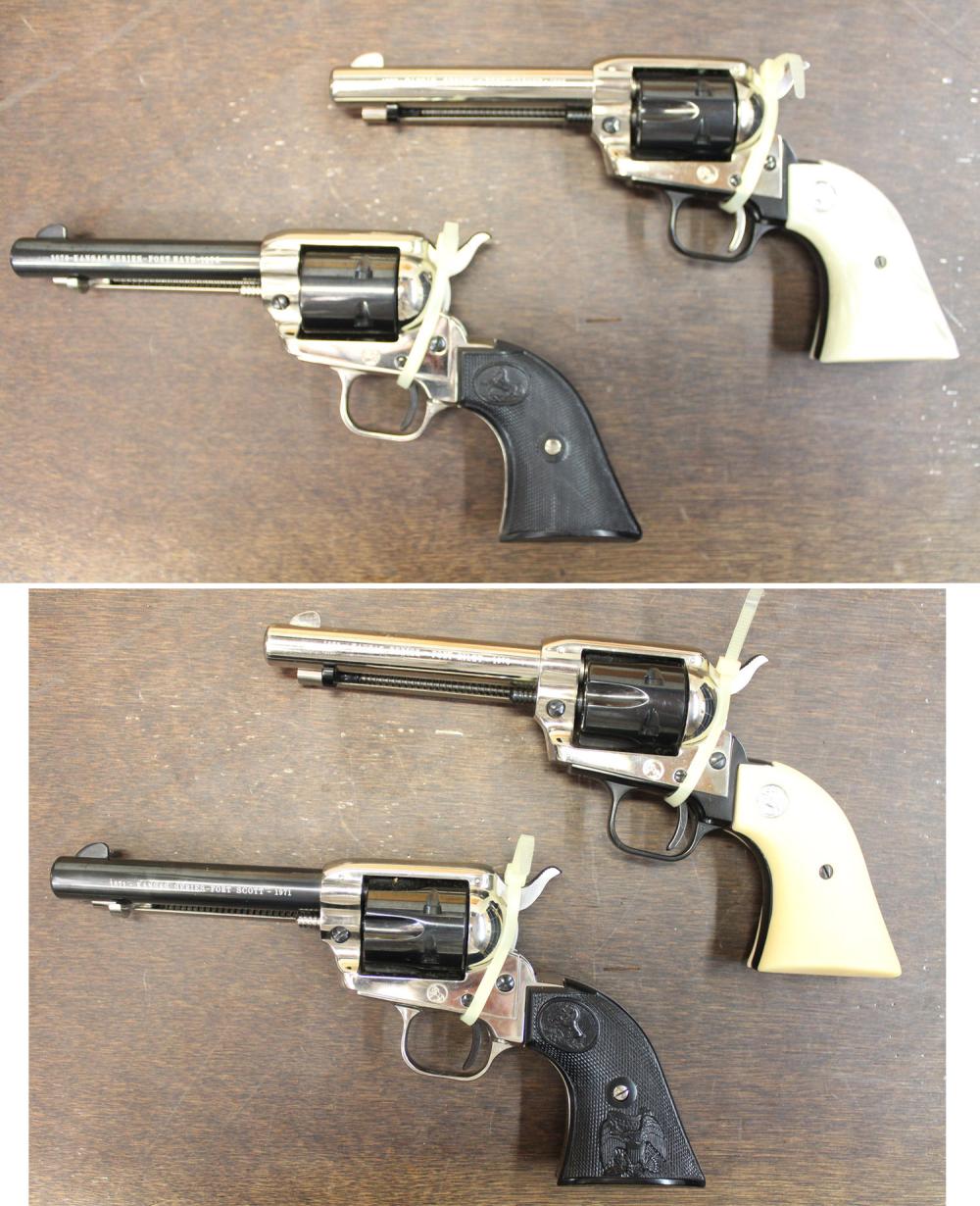 FOUR COLT SINGLE ACTION FRONTIER