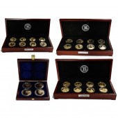 FOUR COMMEMORATIVE PROOF SETS: