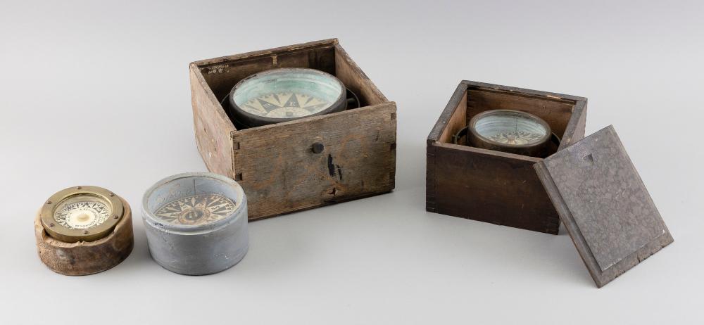 FOUR COMPASSES 19TH/EARLY 20TH