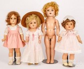 FOUR COMPOSITION DOLLSFour com