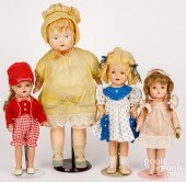 FOUR COMPOSITION DOLLSFour com