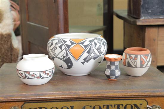 FOUR CONTEMPORARY AMERICAN INDIAN