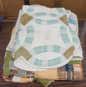 FOUR CONTEMPORARY APPLIQUE PAT