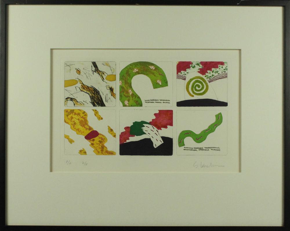 FOUR CONTEMPORARY ARTISTS' PRINTS