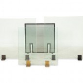 Four Contemporary Glass Fire S