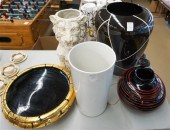 FOUR CONTEMPORARY VASES/ JARDI