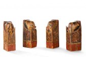 FOUR CONTINENTAL BAROQUE PAINT