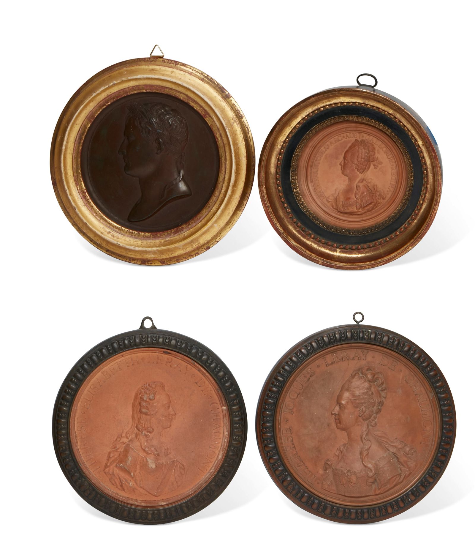 FOUR CONTINENTAL BAS RELIEF