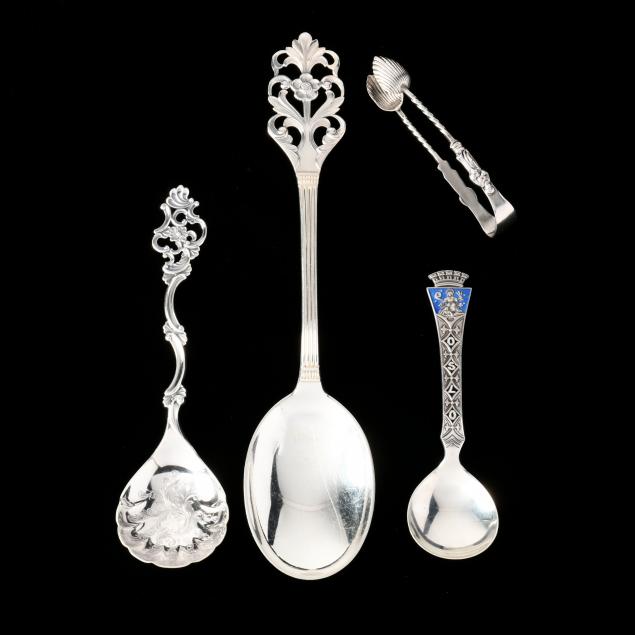 FOUR CONTINENTAL SILVER SERVERS