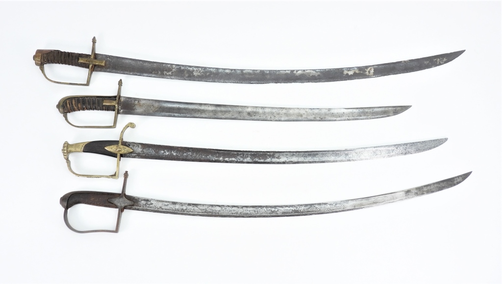 FOUR CONTINENTAL SWORDS Four