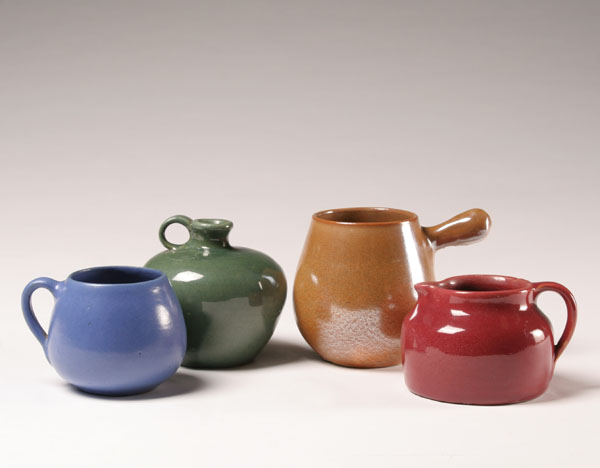 Four Cornelison/Bybee art pottery