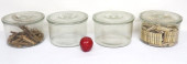 FOUR COUNTRY STORE CAKE CROCK
