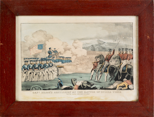 Four Currier and Ives lithographs