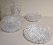 FOUR CUT CRYSTAL TABLE ARTICLE