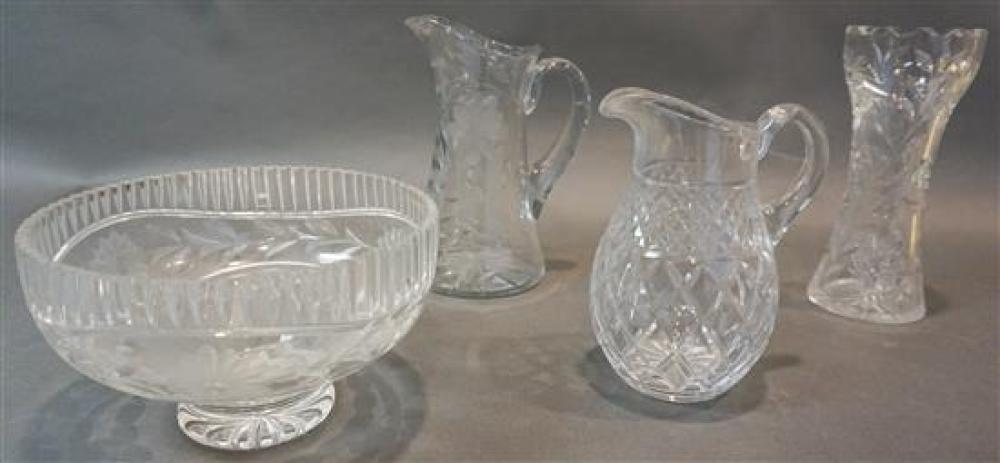 FOUR CUT CRYSTAL TABLE ARTICLESFour
