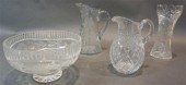 FOUR CUT CRYSTAL TABLE ARTICLE