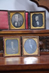 FOUR DAGUERREOTYPES. American