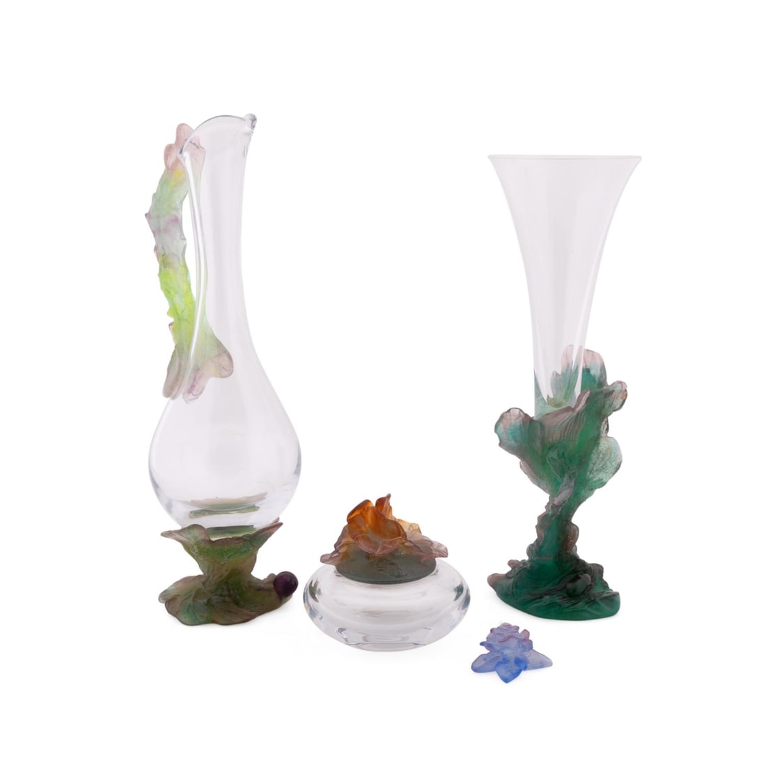 FOUR DAUM FRANCE PATE DE VERRE