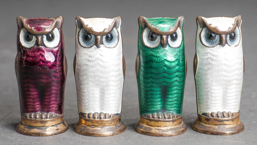 FOUR DAVID ANDERSON ENAMEL
