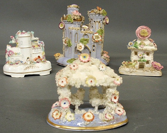 Four decorative 19th c.