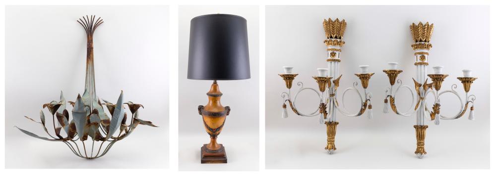FOUR DECORATIVE ACCENT PIECES