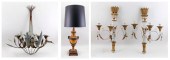 FOUR DECORATIVE ACCENT PIECES