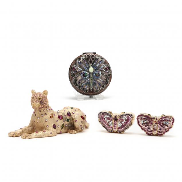FOUR DECORATIVE ITEMS, JAY