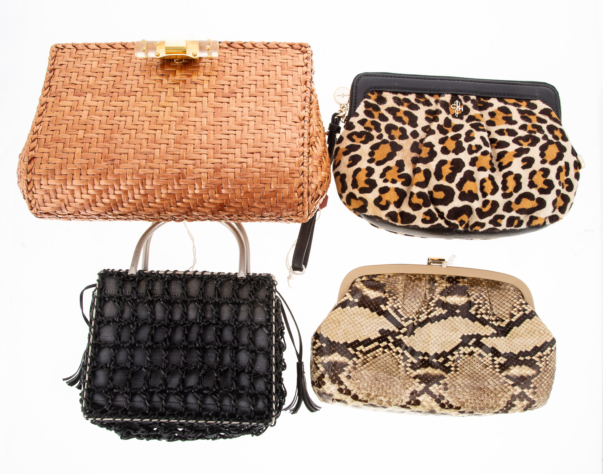 FOUR DESIGNER HAND BAGS including