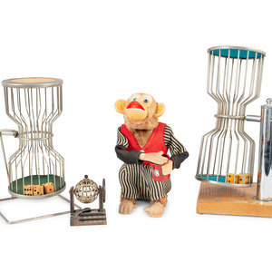 Four Dice Tumbler Mechanisms 20th