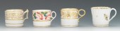 Four Different English Porcela