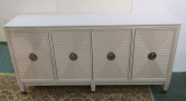 FOUR DOOR WHITE PAINTED CREDEN