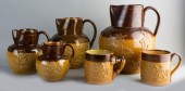 FOUR DOULTON LAMBETH HUNTING A