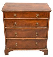 FOUR DRAWER BURLWOOD BACHELORS