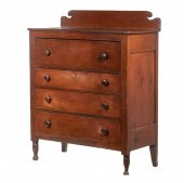 FOUR DRAWER COUNTRY SHERATON C