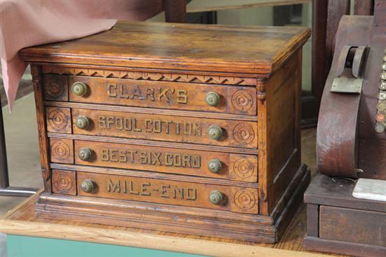 FOUR DRAWER SPOOL CABINET BY