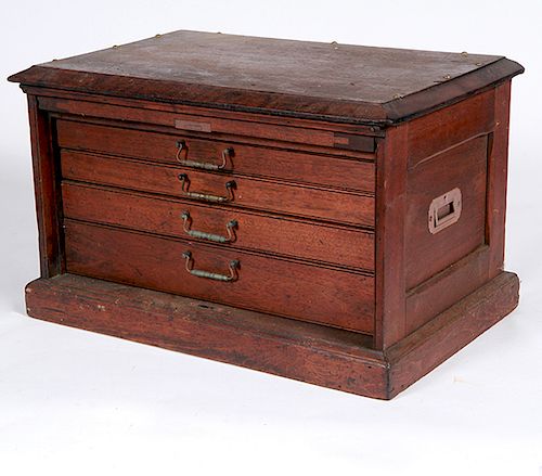 FOUR DRAWER STORE CABINETAn