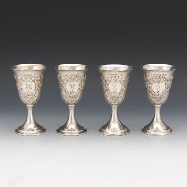 FOUR DUNKIRK SILVERSMITHS