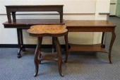 FOUR EARLY AMERICAN STYLE OAK