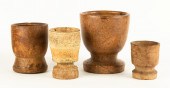 FOUR EARLY AMERICAN TURNED MOR