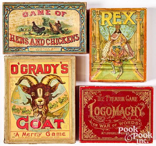 FOUR EARLY CARD GAMESFour early