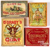 FOUR EARLY CARD GAMESFour earl