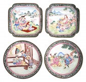 FOUR EARLY CHINESE CANTON EXPO