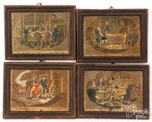 FOUR EARLY ENGRAVINGS OF THE P