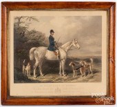 FOUR EARLY HORSE LITHOGRAPHSFo
