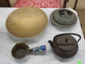 FOUR EAST ASIAN METALCRAFT ART