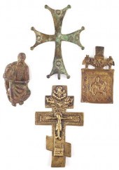 Four Eastern Christian Bronze