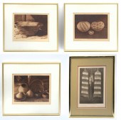 FOUR EDWARD CURTIS INDIAN BASK